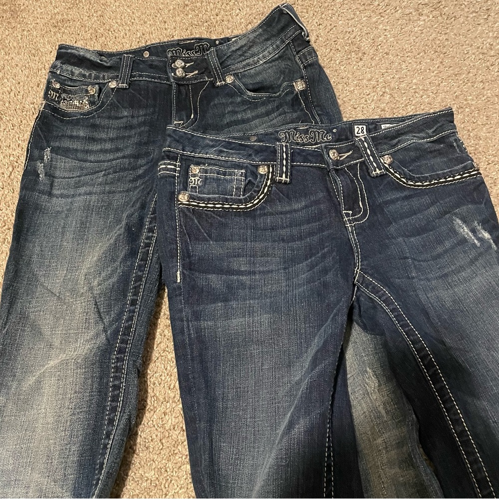 Bundle of 2 MISSME jeans size 28